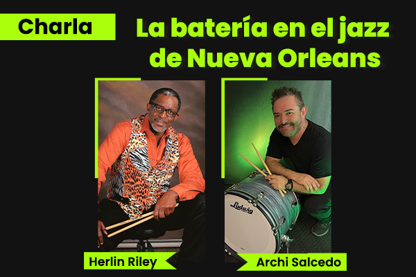 Charla “La batería en el jazz de Nueva Orleans”