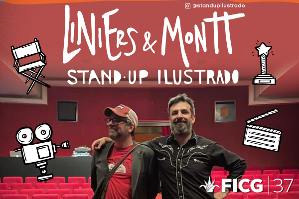 LINIERS & MONTT, STANDUP ILUSTRADO