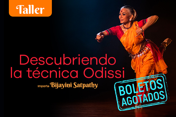 Taller Descubriendo la técnica Odissi, imparte Bijayini Satpathy